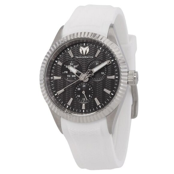 NWT Authentic Technomarine Sea Dream Black Dial Men's Watch - Picture 1 of 3